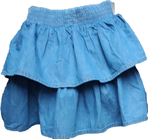 Jeansrock stufenrock - jeansrock,,