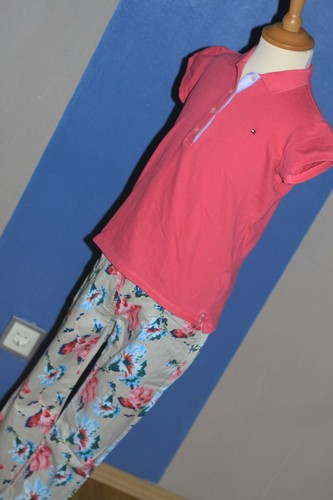 Kanz blumige hose shorts - 7/8,