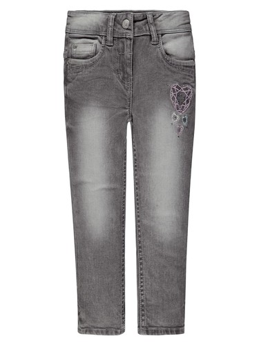 Graue kanz jeans für mädchen - graue,